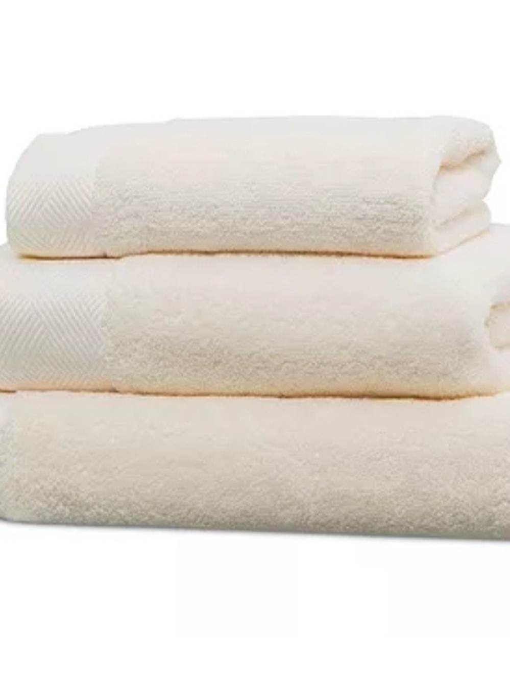 Frette 1860 Diamonds Bordo Egyptian Cotton Bath Sheet 40" x 70" Ivory.